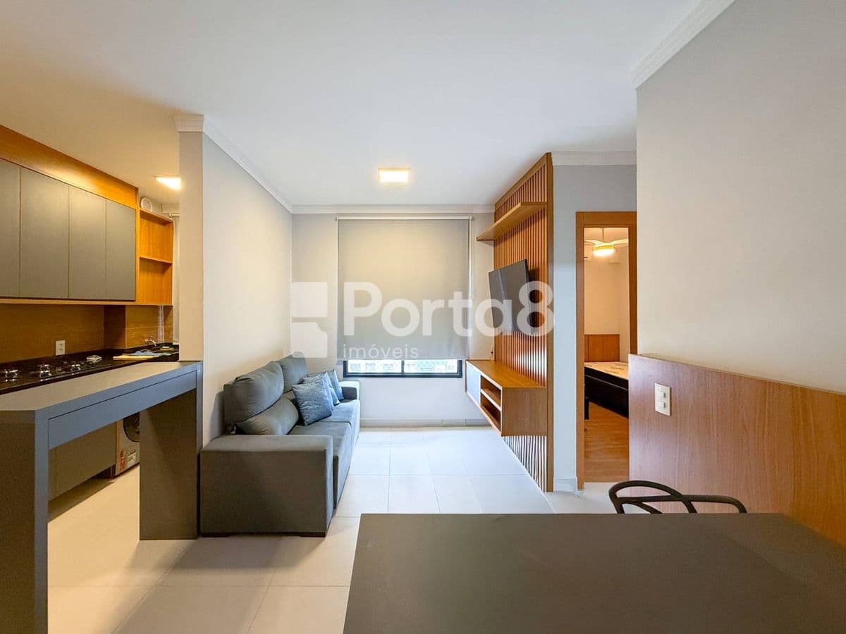 Apartamento 2 dormitórios Jardim Yolanda, mobiliado, vista para represa - Foto 2