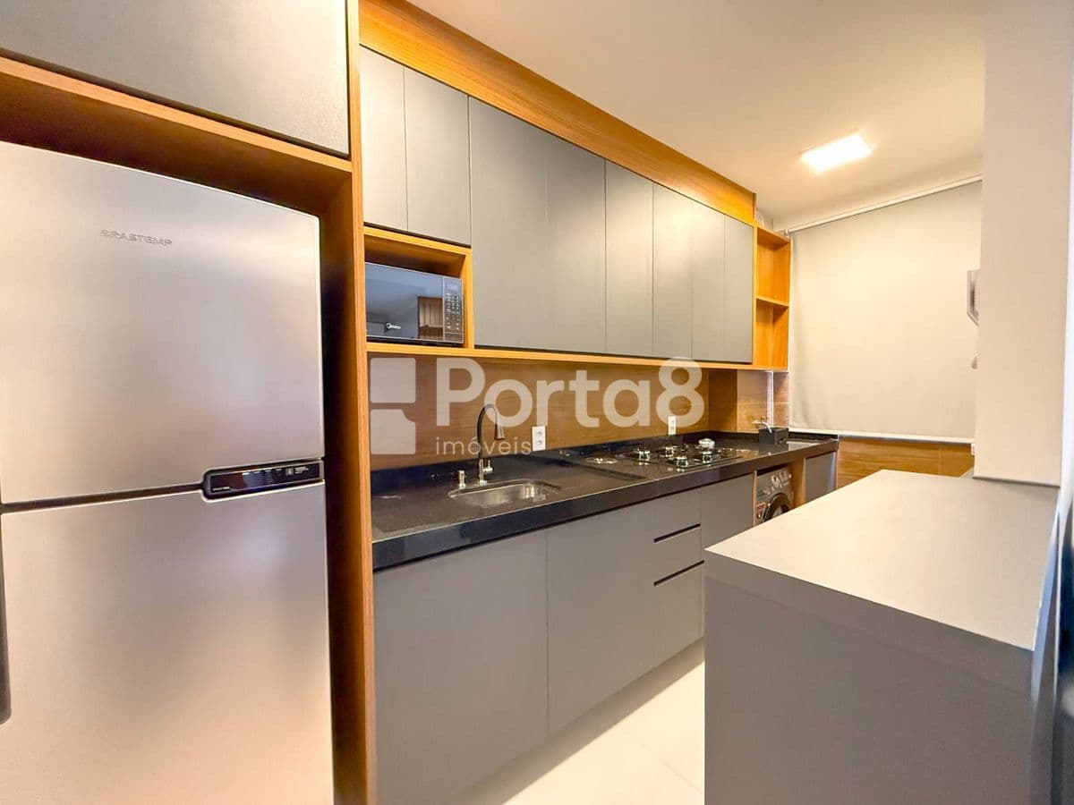 Apartamento 2 dormitórios Jardim Yolanda, mobiliado, vista para represa - Foto 4