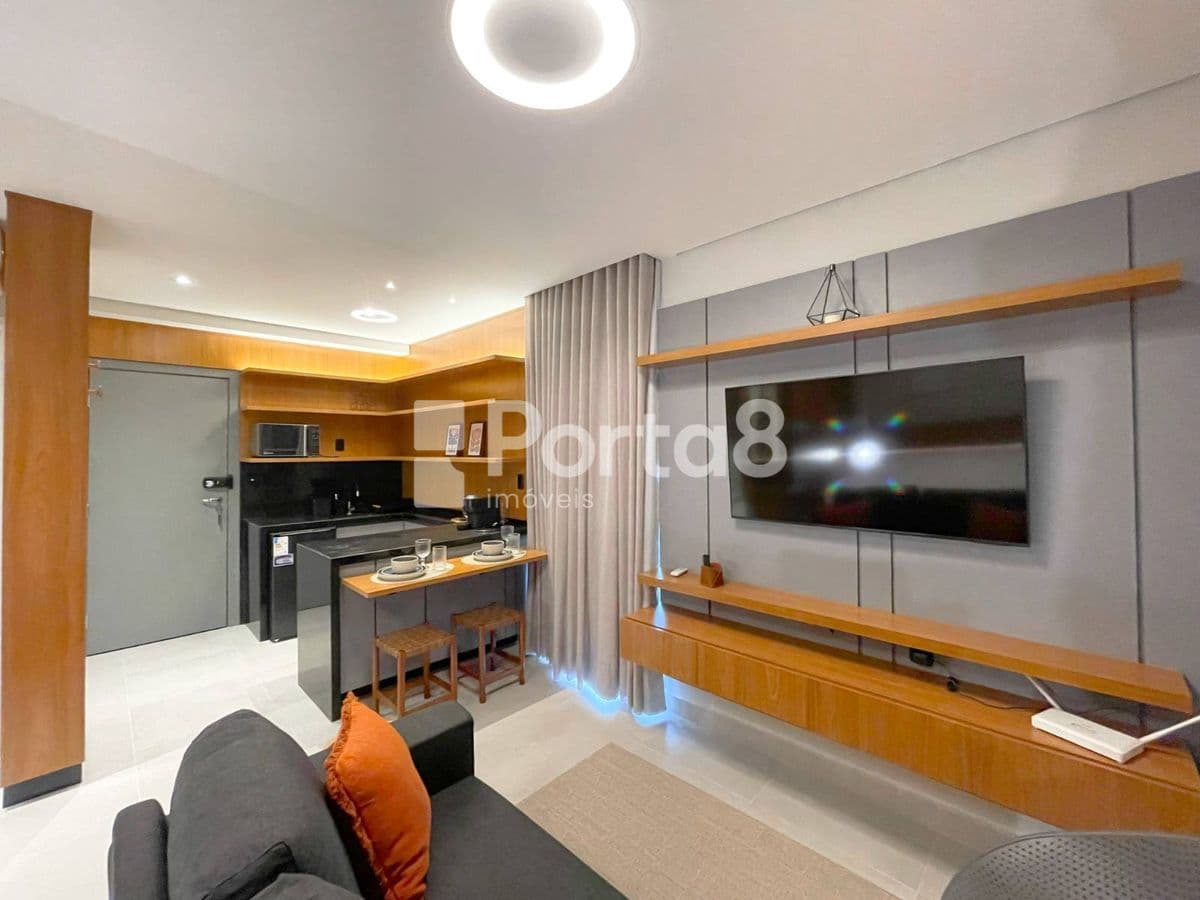 Apartamento Studio Mobiliado no Jardim Paulistano com Vista