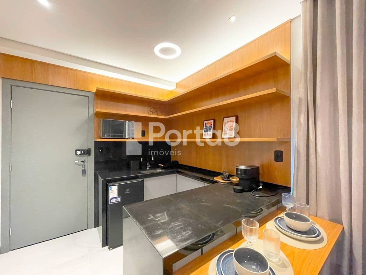 Apartamento Studio Mobiliado no Jardim Paulistano com Vista - Foto 5